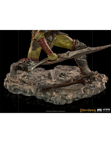ESTATUA ART SCALE EL SEÑOR DE LOS ANILLOS ORCO SWORDSMAN