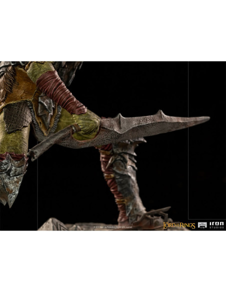 ESTATUA ART SCALE EL SEÑOR DE LOS ANILLOS ORCO SWORDSMAN