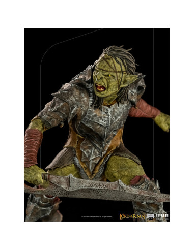 ESTATUA ART SCALE EL SEÑOR DE LOS ANILLOS ORCO SWORDSMAN