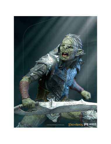 ESTATUA ART SCALE EL SEÑOR DE LOS ANILLOS ORCO SWORDSMAN