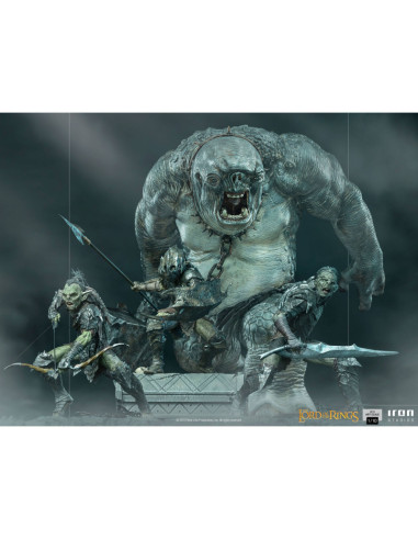 ESTATUA ART SCALE EL SEÑOR DE LOS ANILLOS ORCO ARQUERO