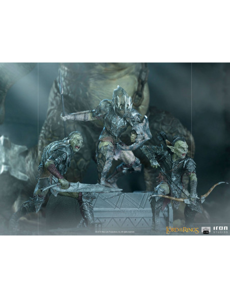 ESTATUA ART SCALE EL SEÑOR DE LOS ANILLOS ORCO ARQUERO