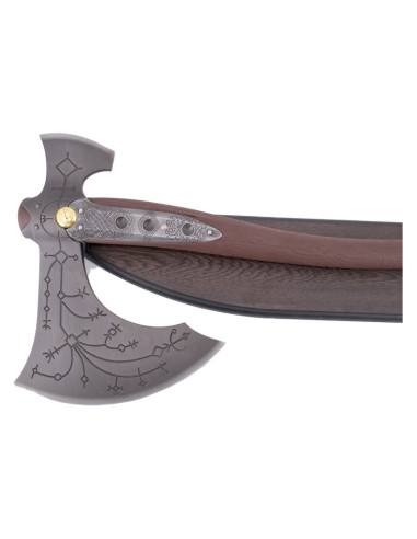 HACHA LEVIATAN GOD OF WAR (ACERO SIN FILO) 103cm