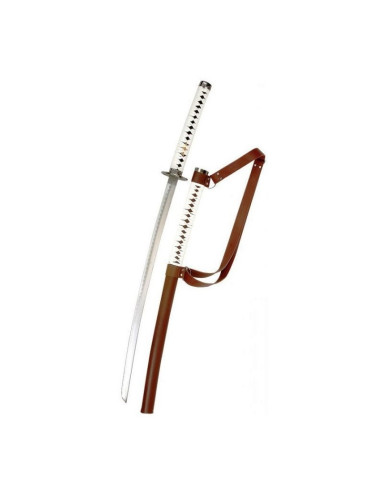 KATANA THE WALKING DEAD MICHONNE (ACERO SIN FILO) 103cm