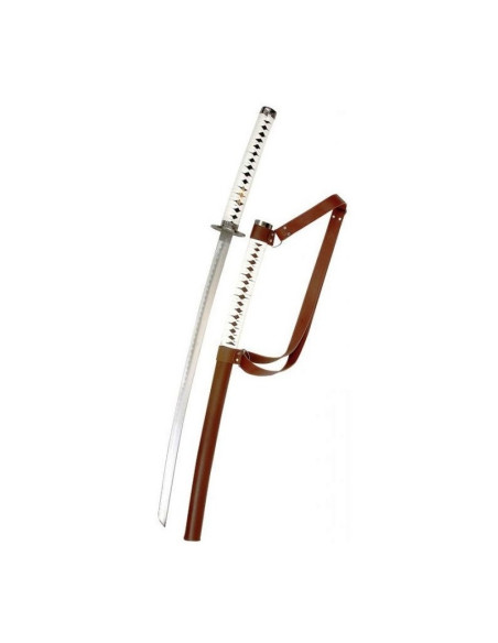 KATANA THE WALKING DEAD MICHONNE (ACERO SIN FILO) 103cm