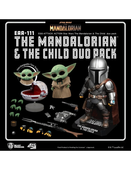 FIGURA EGG ATTACK STAR WARS THE MANDALORIAN Y THE CHILD