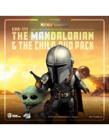 FIGURA EGG ATTACK STAR WARS THE MANDALORIAN Y THE CHILD
