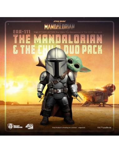 FIGURA EGG ATTACK STAR WARS THE MANDALORIAN Y THE CHILD
