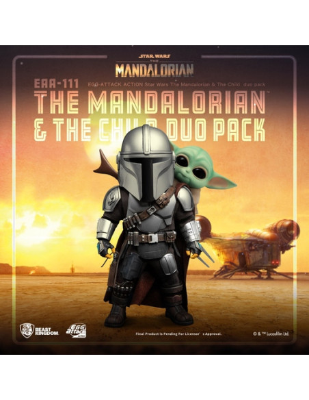 FIGURA EGG ATTACK STAR WARS THE MANDALORIAN Y THE CHILD