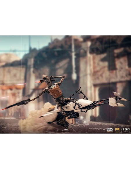 ESTATUA ART SCALE STAR WARS THE MANDALORIAN 1G-11 Y GROGU DELUXE