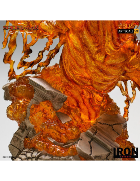 ESTATUA ART SCALE MARVEL SPIDER-MAN FAR FROM HOME MOLTEN-MAN