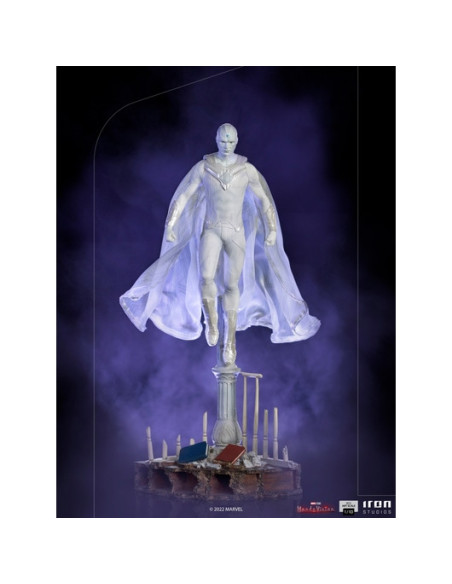 ESTATUA RT SCALE MARVEL WANDAVISION VISION BLANCO
