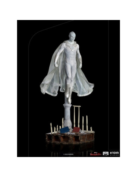 ESTATUA RT SCALE MARVEL WANDAVISION VISION BLANCO