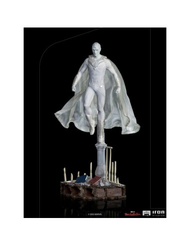 ESTATUA RT SCALE MARVEL WANDAVISION VISION BLANCO