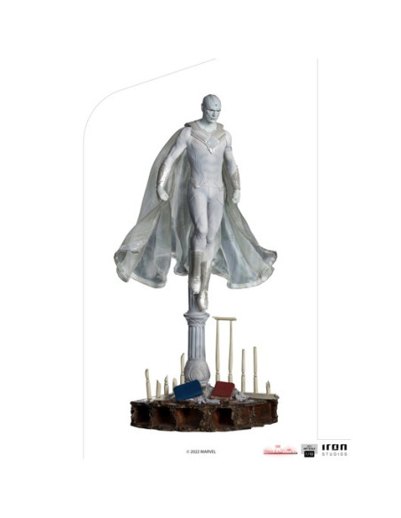 ESTATUA RT SCALE MARVEL WANDAVISION VISION BLANCO