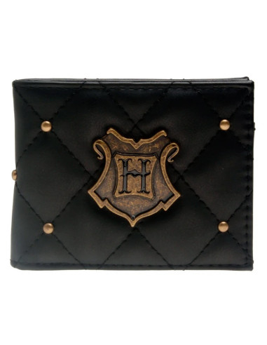 CARTERA HARRY POTTER HOGWARTS LOGO METAL