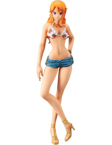 FIGURA ONE PIECE NAMI GRANDISTA NERO