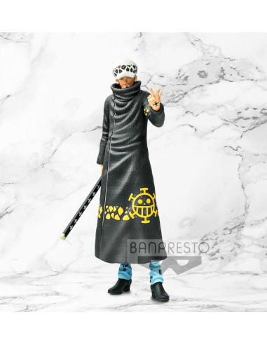 FIGURA ONE PIECE TRAFALGAR LAW GRANDISTA NERO