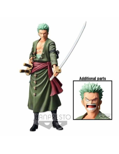 FIGURA ONE PIECE RORONOA. ZORO GRANDISTA NERO