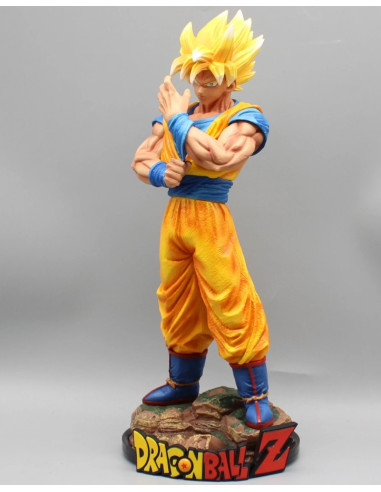 FIGURA DRAGON BALL Z SUPER SAIYAN SON GOKU 33cm