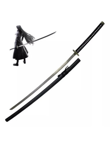 KATANA FINAL FANTASY SEFIROT MASAMUNE (ACERO SIN FILO) 140cm