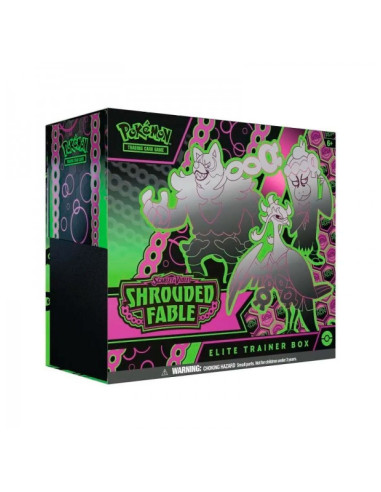 JUEGO DE CARTAS TCG POKEMON SCARLET & VIOLET SHROUDED FABLE ETB (ENGLISH)