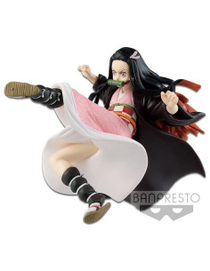 FIGURA DEMON SLAYER NEZUKO KAMADO KICKING VIBRATION STARS