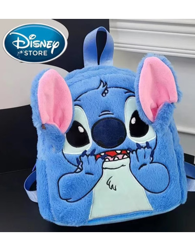 MOCHILA BEBE STITCH FLUFFY