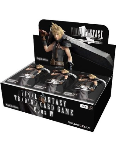 CARTAS TCG FINAL FANTASY OPUS IV 36 PACKS PER BOX