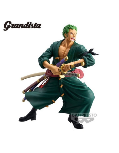 FIGURA ONE PIECE  GRANDISTA RORONOA ZORO