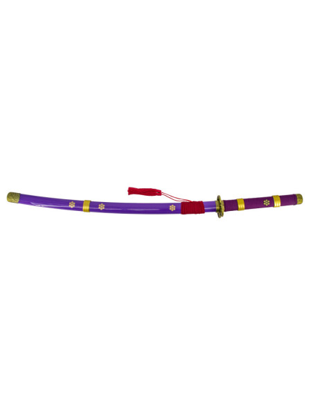 KATANA AFILADA ONE PIECE ENMA MORADA ZORO 102cm
