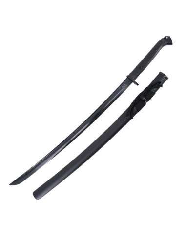 KATANA AFILADA SAMURAI NEGRA 102cm