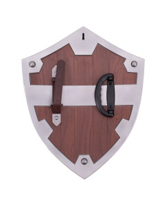 ESCUDO HYLIANO DE ACERO THE LEGEN OF ZELDA 2