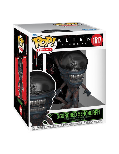 FUNKO POP SUPER SIZE ALIEN ROMULUS SCORCHED XENOMORPH