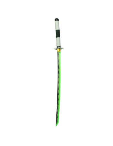 KATANA CON LUZ LED DEMON SLAYER KIMETSU NO YAIBA SANEMI 102cm