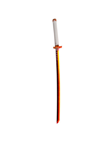 KATANA CON LUZ LED DEMON SLAYER KIMETSU NO YAIBA RENGOKU 102cm