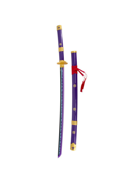 KATANA CON LUZ LED ONE PIECE ENMA MORADA ZORO 102cm