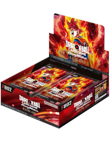 JUEGO DE CARTAS TCG DRAGON BALL SUPER FUSION WORLD BLAZING AURA (ENGLISH)