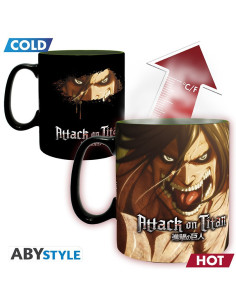 TAZA MAGICA ATAQUE A LOS TITANES TITAN EREN 2