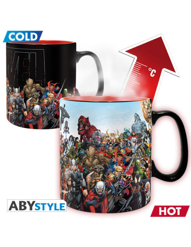 TAZA MAGICA MARVEL HEROES