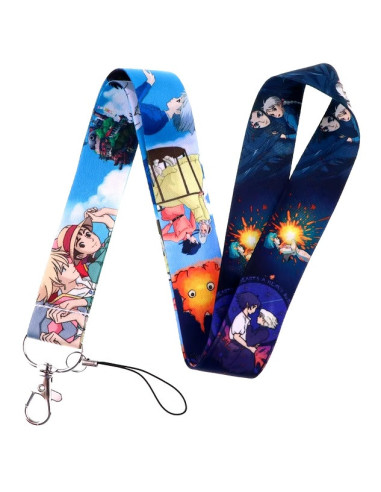 LANYARD (ACOLLADOR) STUDIO GHIBLI CASTILLO AMBULANTE