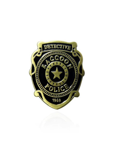 PIN RESIDENT EVIL RACOON POLICE DETECTIVE