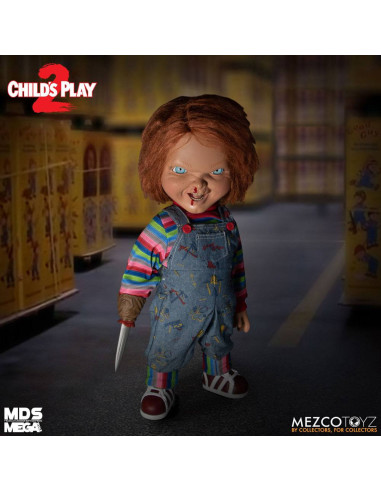 MUÑECO PARLANTE CHILDS PLAY 2 GOOD GUYS MENACING CHUCKY 40cm