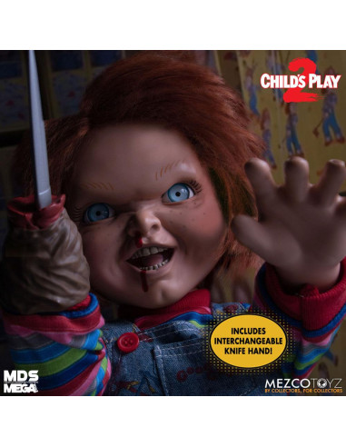 MUÑECO PARLANTE CHILDS PLAY 2 GOOD GUYS MENACING CHUCKY 40cm