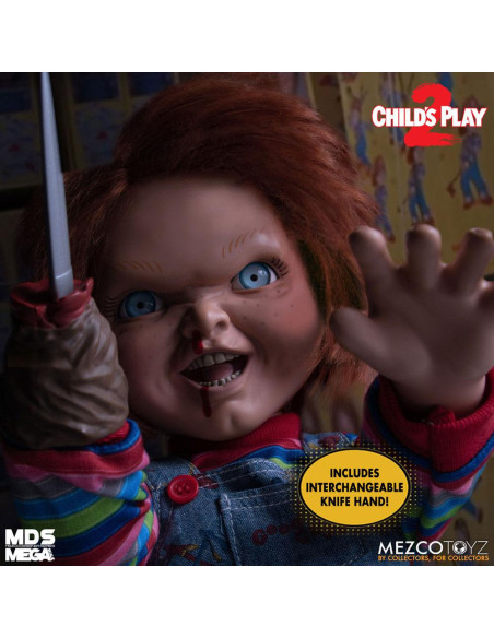 MUÑECO PARLANTE CHILDS PLAY 2 GOOD GUYS MENACING CHUCKY 40cm
