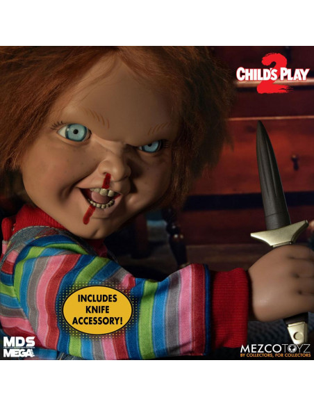 MUÑECO PARLANTE CHILDS PLAY 2 GOOD GUYS MENACING CHUCKY 40cm