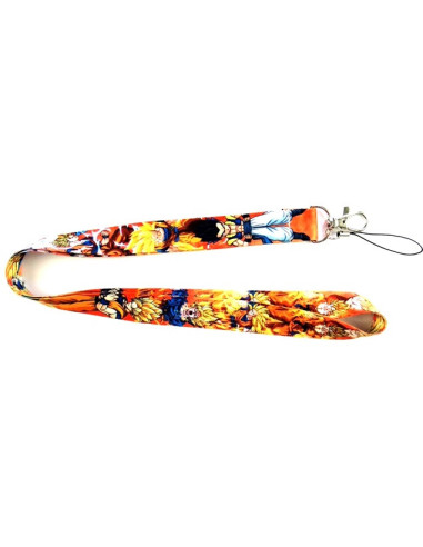 LANYARD (ACOLLADOR) DRAGON BALL SUPER SAIYANS