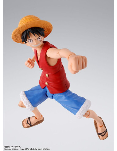 FIGURA S.H.FIGUARTS ONE PIECE MONKEY D LUFFY ROMANCE DAWN