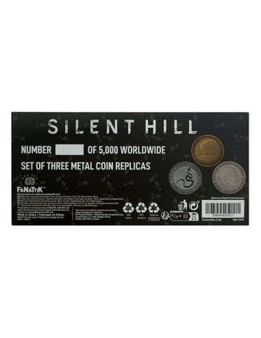 SILENT HILL 2 REMAKE COLLECTION PACK 3 COINS PUZZLE ROOM 105