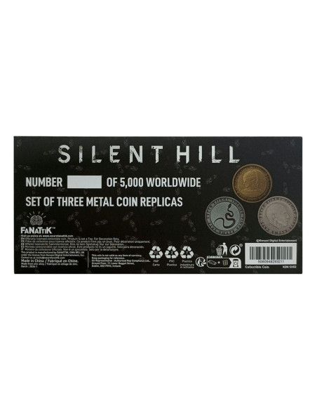 SILENT HILL 2 REMAKE COLLECTION PACK 3 COINS PUZZLE ROOM 105